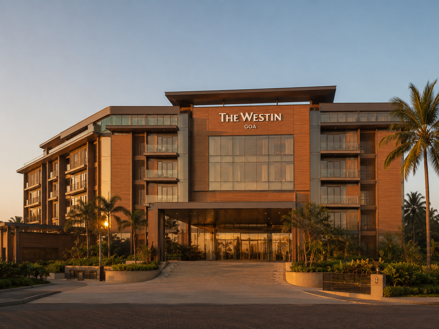 Five star hotel exterior HPL facade