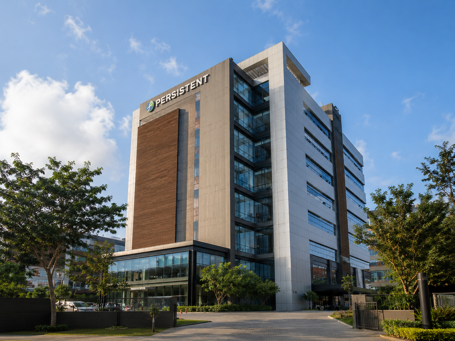 Corporate headquarters exterior cladding project